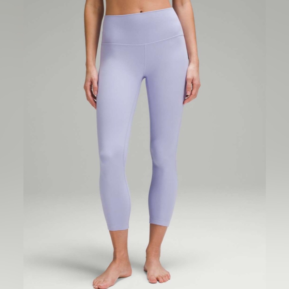 Lululemon Align High Rise Leggings Lilac Smoke 25" Size 4